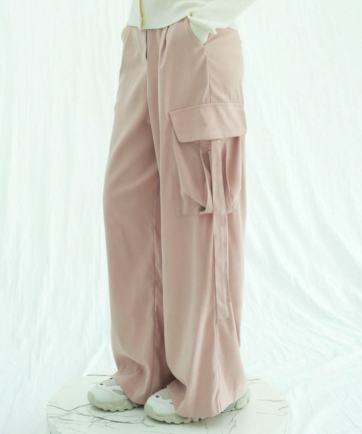 비바셔스(VIVACIOUS) Strap Cargo Pants - 3COL