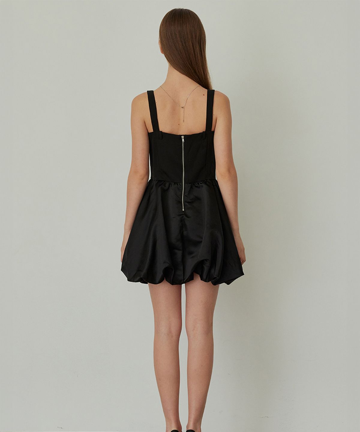 하이버넷(HYBERNAT) Balloon Mini Dress BLACK