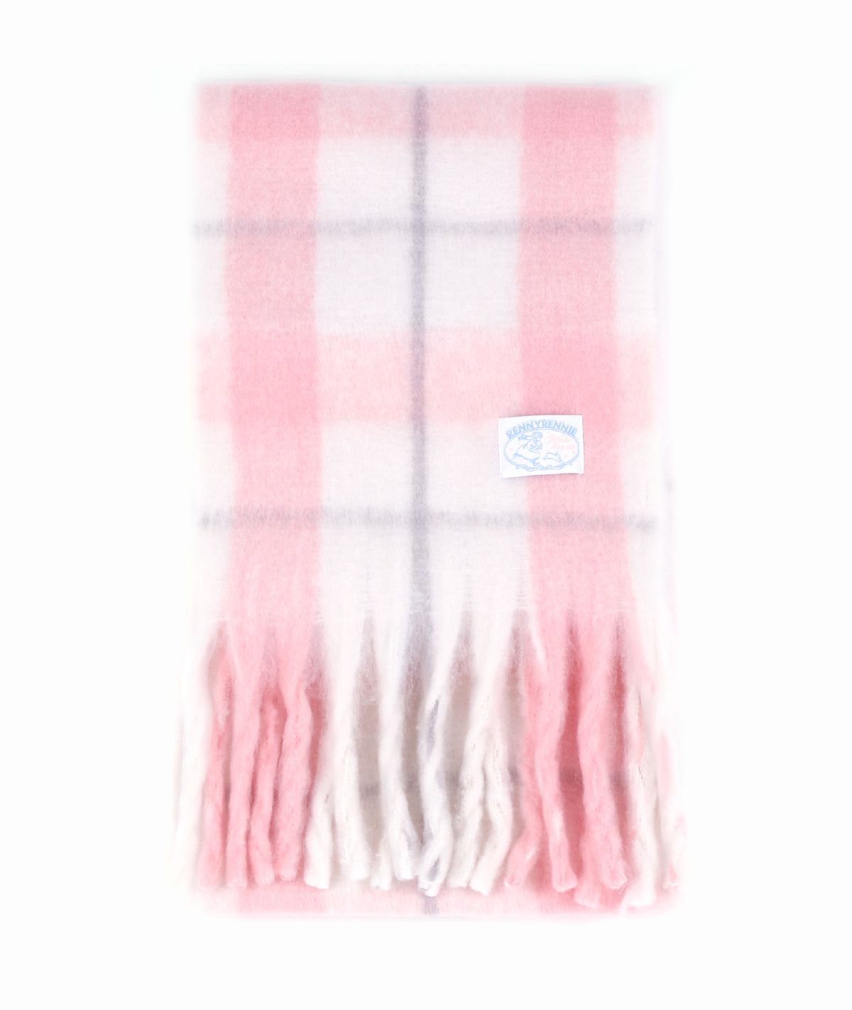 래니래니(RENNYRENNIE) FAIRY COTTON CHECK MUFFLER [FAIRY RIBBON] - FAIRY 코튼 체크 머플러 (M003FR)