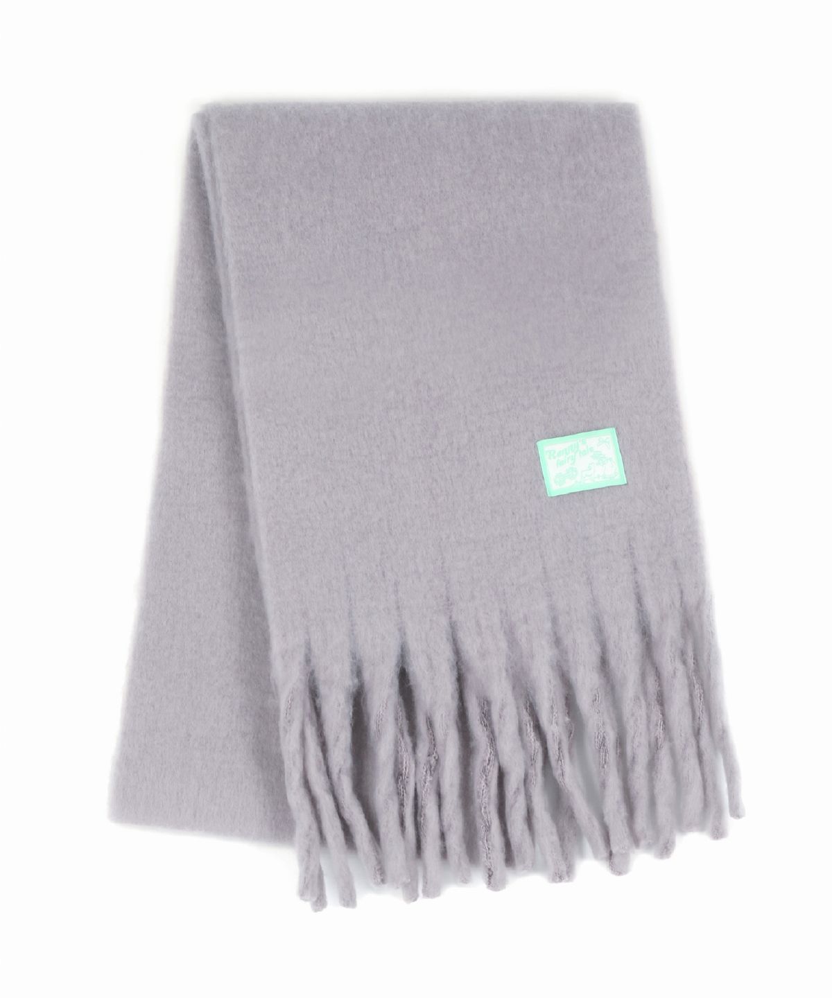 래니래니(RENNYRENNIE) FAIRY COTTON MUFFLER [ASH GREY] - FAIRY 코튼 머플러 (M002AG)