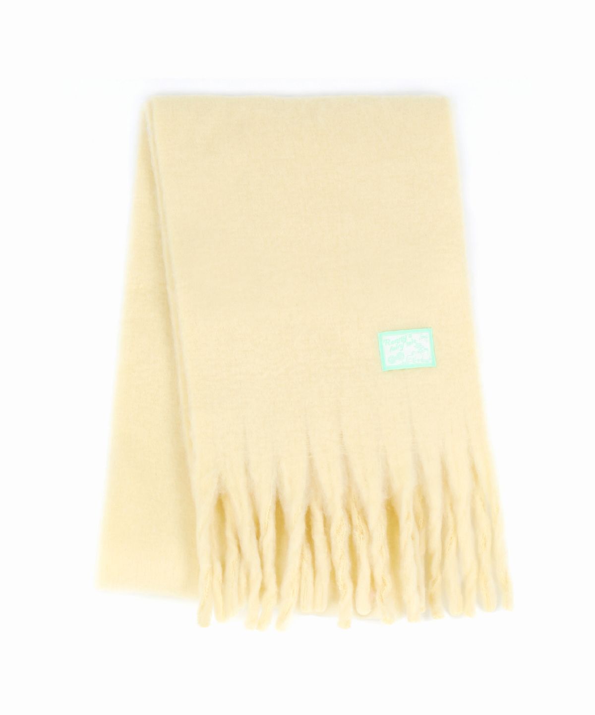 래니래니(RENNYRENNIE) FAIRY COTTON MUFFLER [YELLOW] - FAIRY 코튼 머플러 (M002YW)