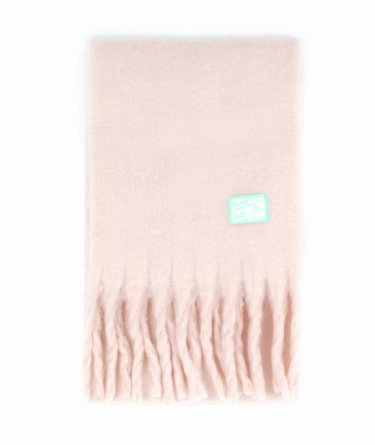 래니래니(RENNYRENNIE) FAIRY COTTON MUFFLER [CREAM PINK] - FAIRY 코튼 머플러 (M002CP)