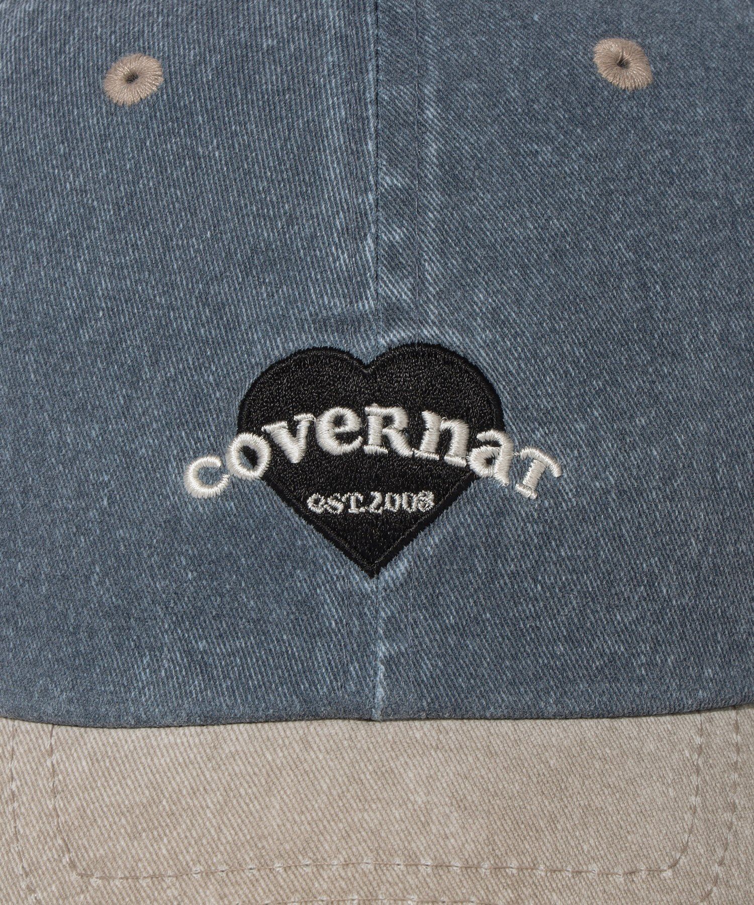 COVERNAT■Cloverheart Satin Embroidery Ball Cap■送料込 COVERNAT□Cloverheart Satin Embroidery Ball Cap□送料込