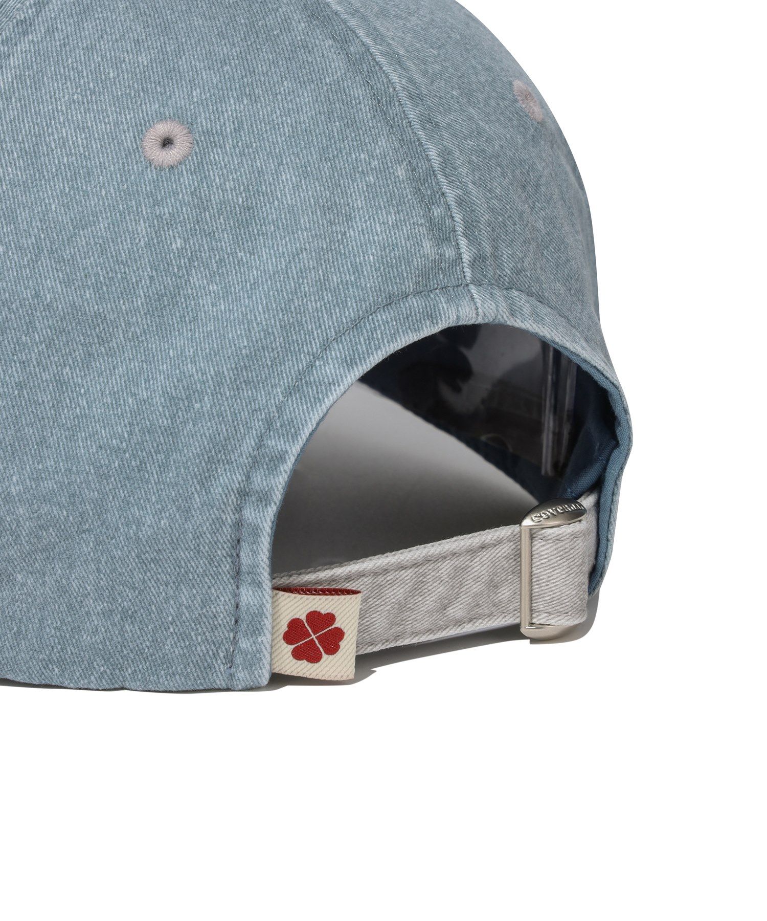 韓国人気ファッション[COVERNAT] CLOVER HEART PIGMENT BALL CAP Covernat] Clover Heart Cooper Logo Heart Ball Cap (3 Color