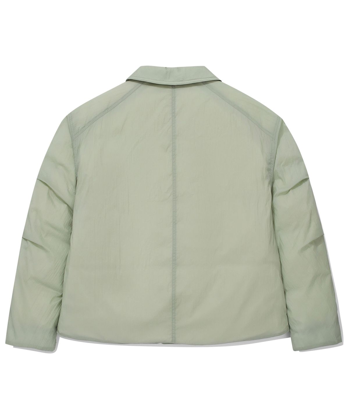 커버낫 우먼(COVERNAT WOMAN) RDS 우먼 논퀼팅 셔링 카라 다운 Sage Green