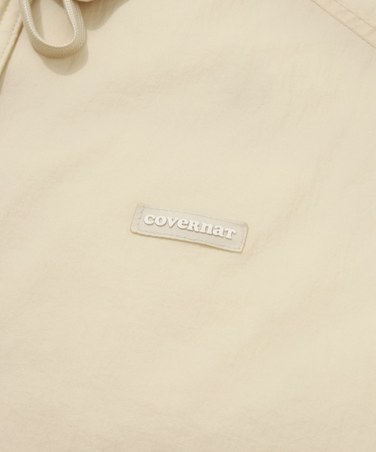 커버낫 우먼(COVERNAT WOMAN) RDS 우먼 논퀼팅 셔링 카라 다운 Butter