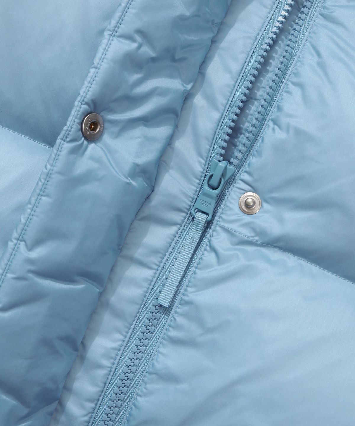 커버낫 우먼(COVERNAT WOMAN) RDS 우먼 씨빅 후드 다운 베스트 Light Blue
