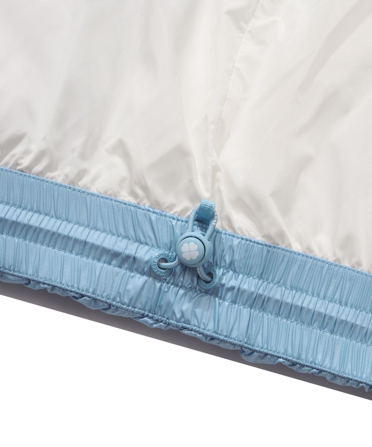 커버낫 우먼(COVERNAT WOMAN) RDS 우먼 씨빅 후드 다운 베스트 Light Blue