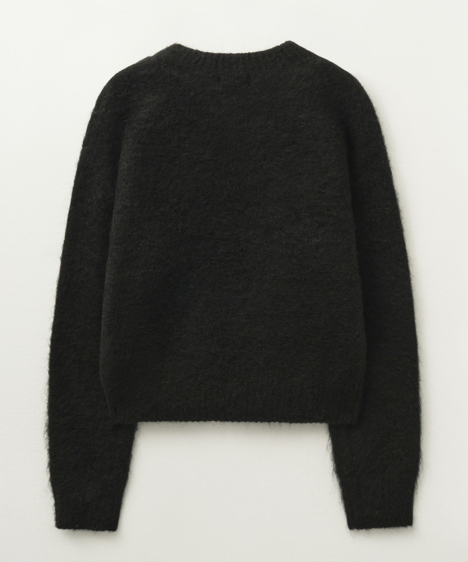 【SATUR】ESSEN TWO TONE MOHAIR PULLOVER KNIT MUSINSA | SATUR Essen Two Tone Mohair Pullover Knit Black
