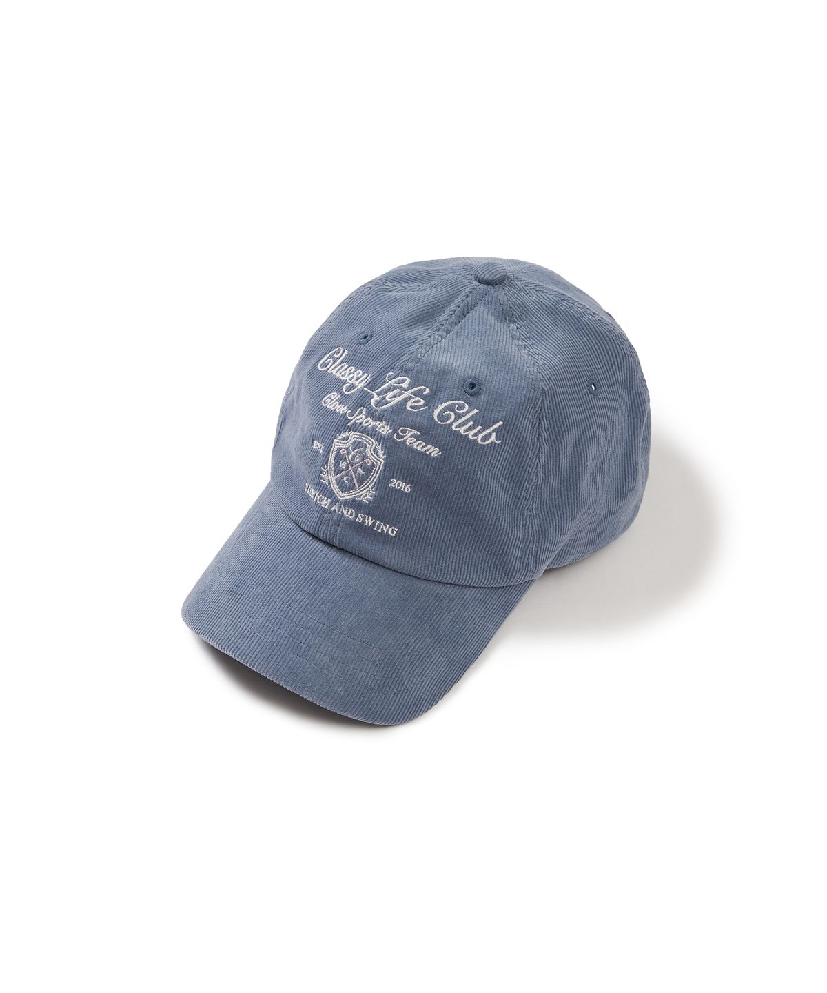 클로브(CLOVE) [24FW clove] Lettering Corduroy Ball Cap (2color)