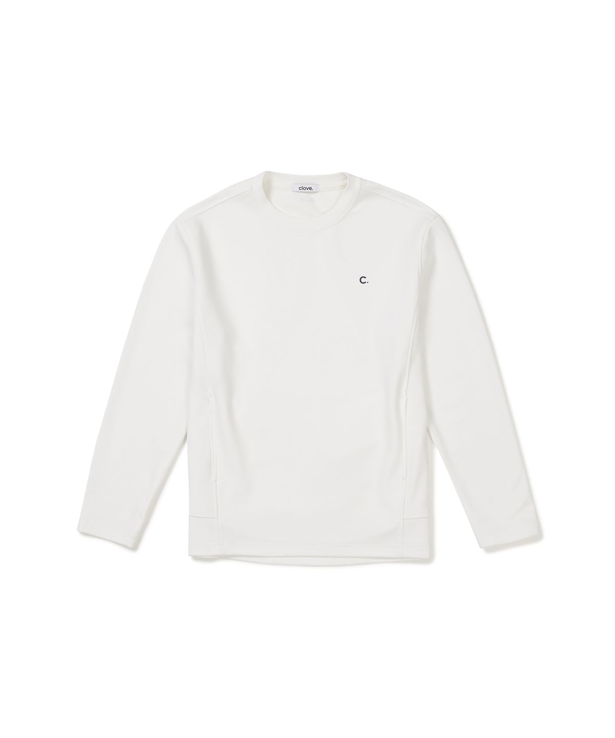 클로브(CLOVE) [24FW clove] Long-Sleeve T-Shirt (White)