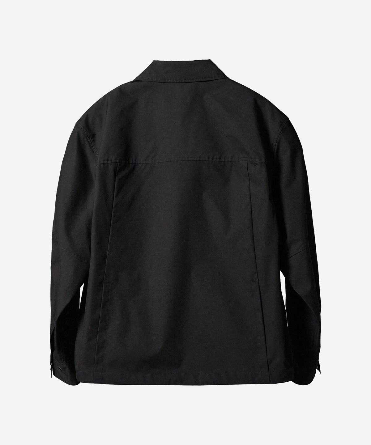 칼라파타르(KALAPATTHAR) Poly Cotton Zip Shirts Jacket - BLACK
