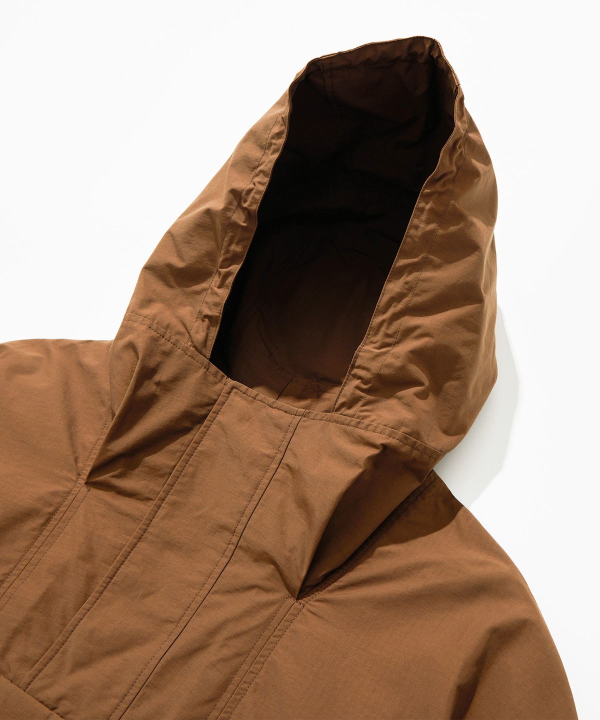 칼라파타르(KALAPATTHAR) Nylon RIB Pullover Jacket - CAMEL