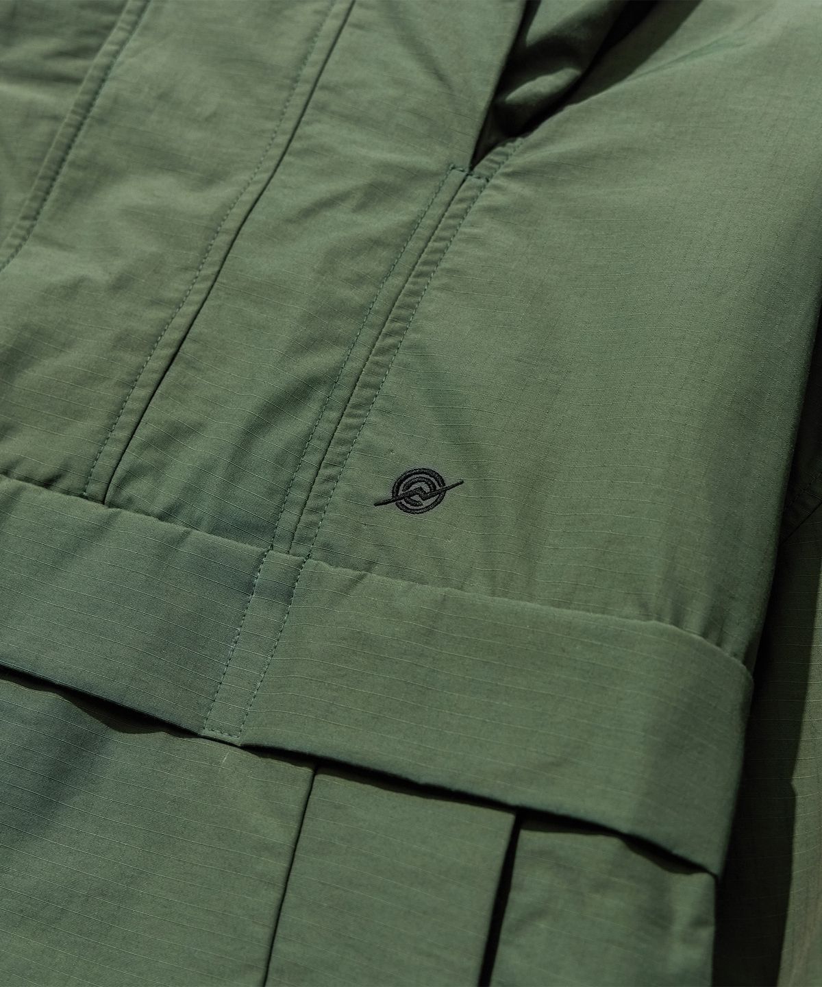 칼라파타르(KALAPATTHAR) Nylon RIB Pullover Jacket - KHAKI