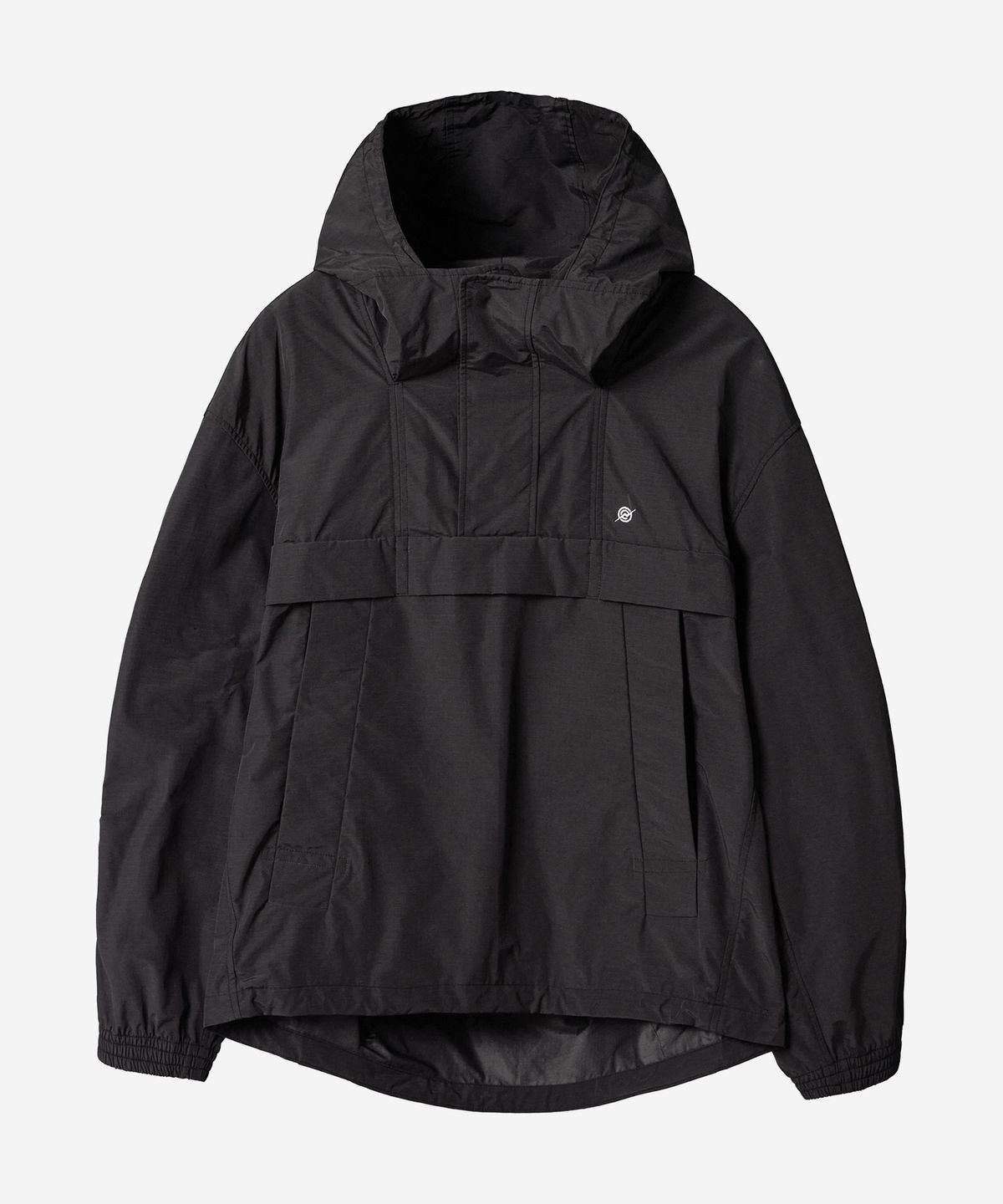 칼라파타르(KALAPATTHAR) Nylon RIB Pullover Jacket - BLACK