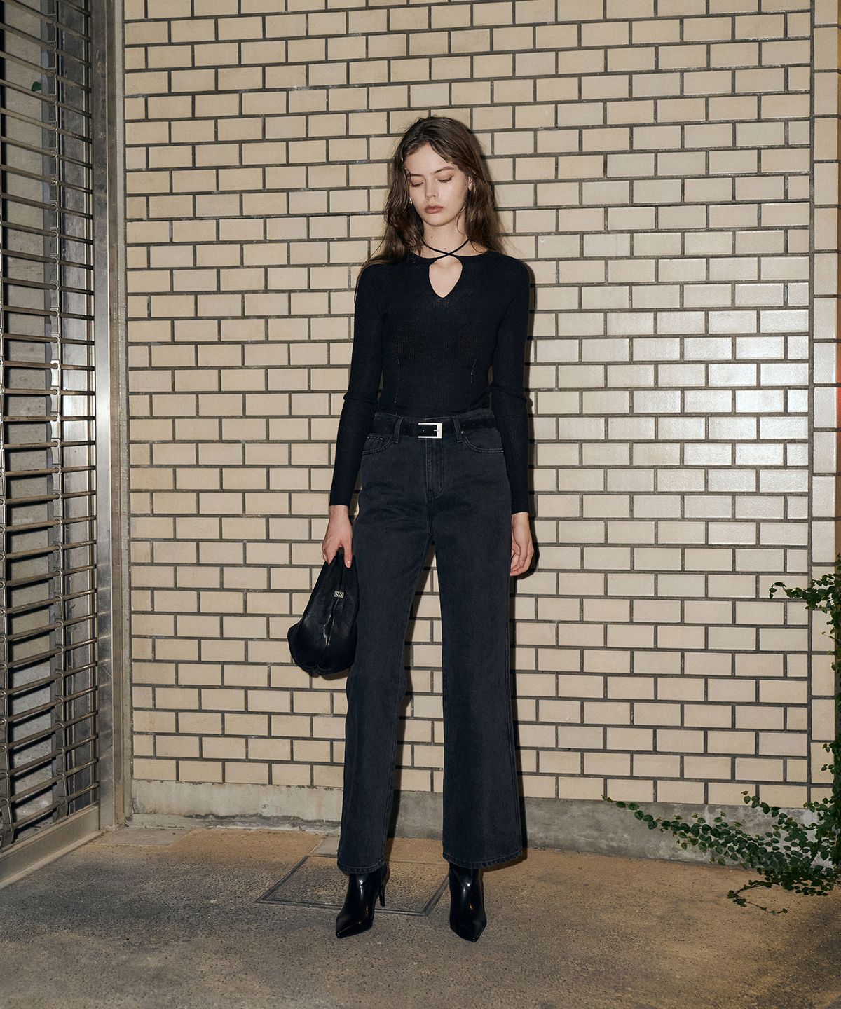 르네제이(RENEJ) Back Straight Denim