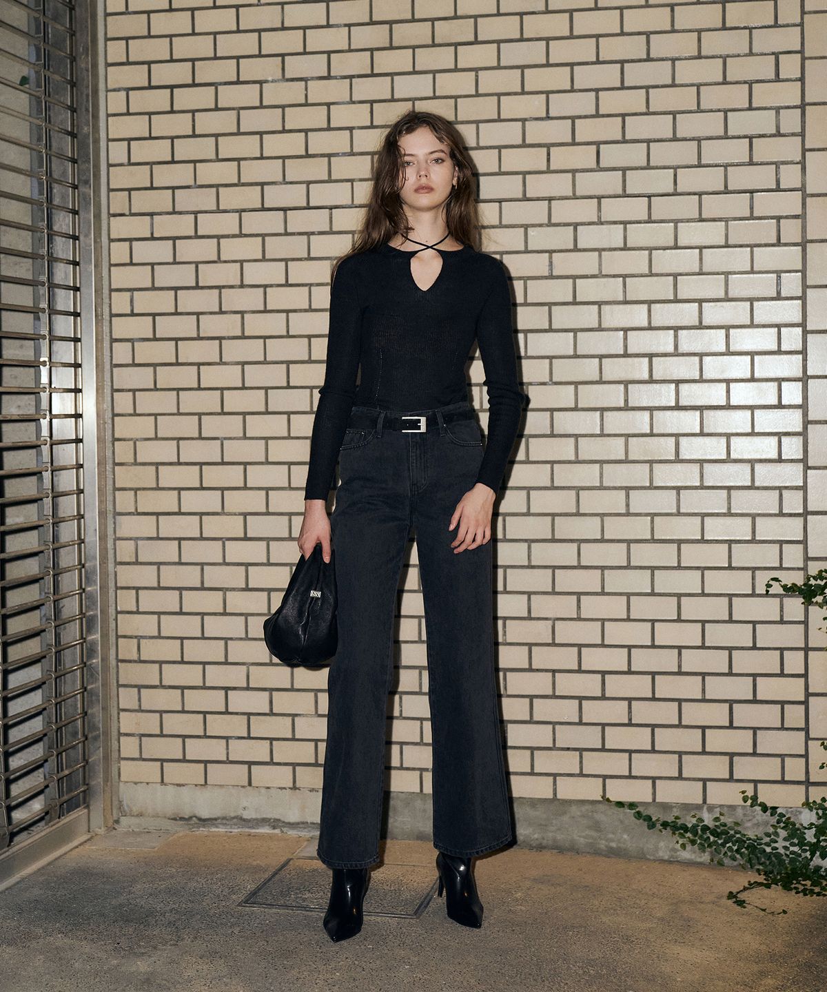 르네제이(RENEJ) Back Straight Denim