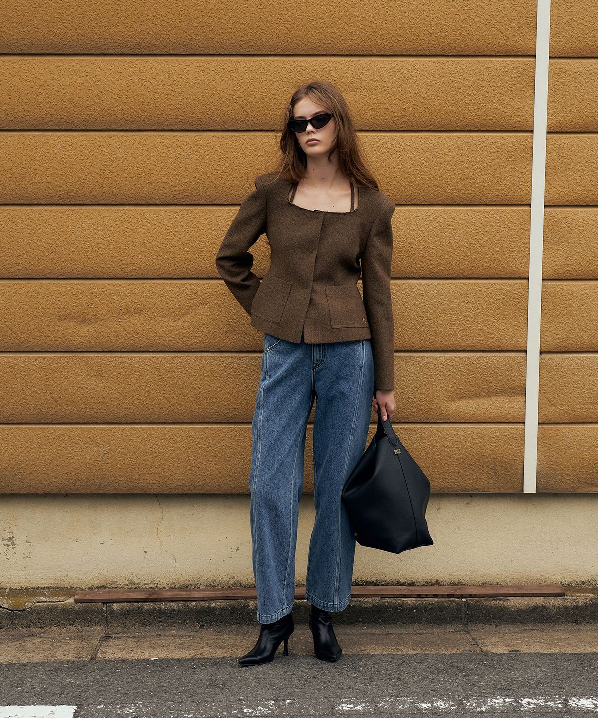 르네제이(RENEJ) Line Cutting Denim