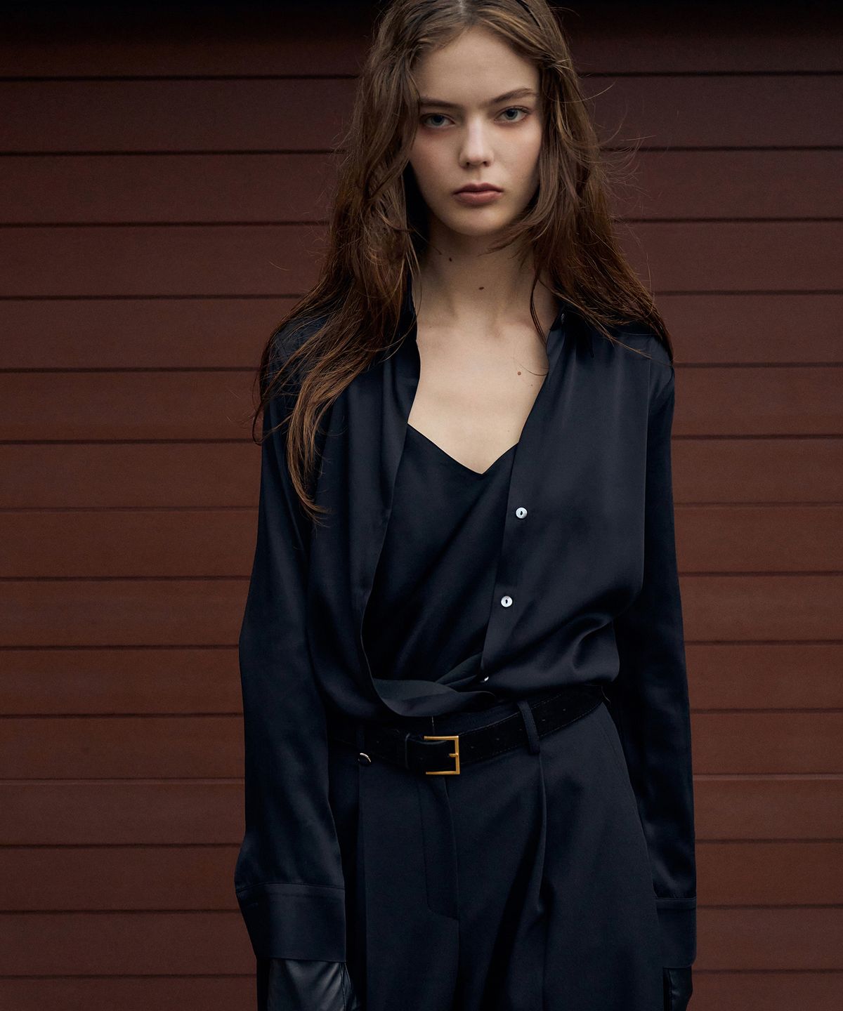르네제이(RENEJ) Glam Collar Blouse
