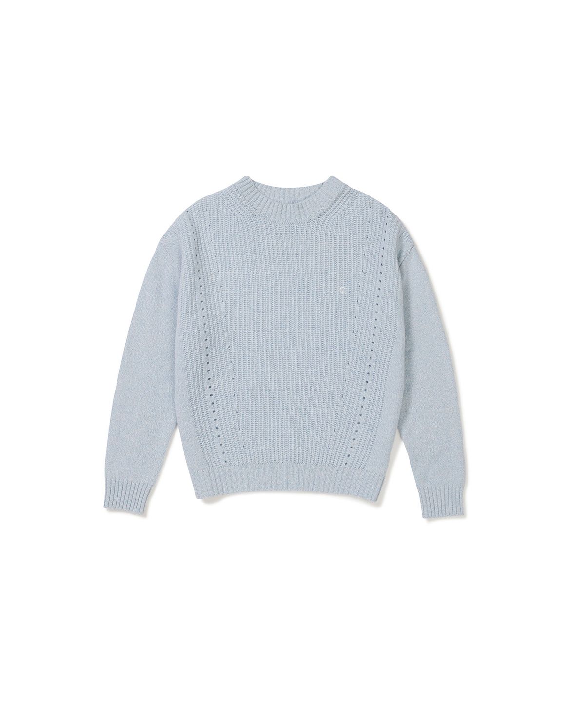 클로브(CLOVE) [24FW clove] Knit Pullover (Sky Blue)