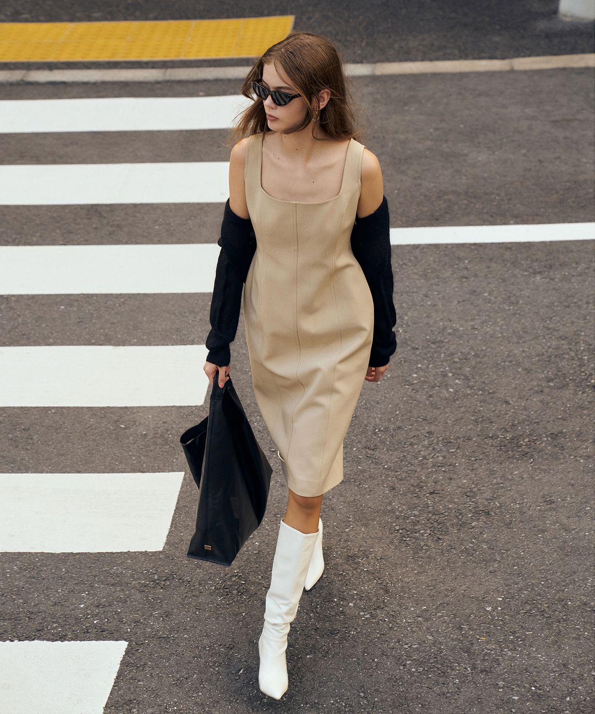르네제이(RENEJ) Mohair Double Cardigan