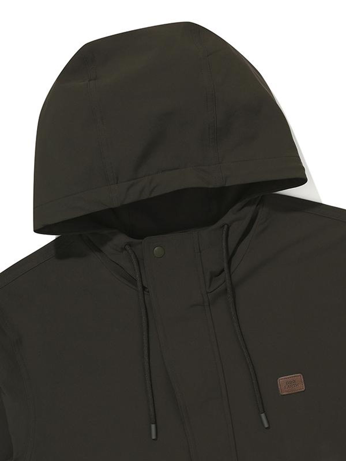 비비씨어스(BBC EARTH) 스트레치 브러쉬 아노락_Khaki
