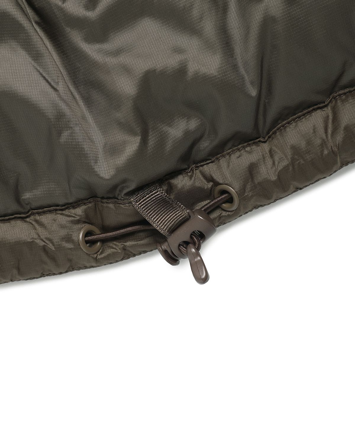 카비시(CAVISH) HOODED ALPINE DOWN JACKET BROWN(CV2EWUB900A)