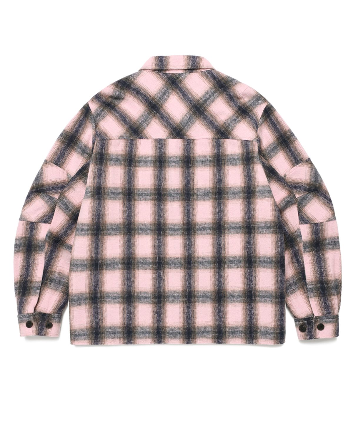 카비시(CAVISH) CHECK SHIRT JACKET PINK(CV2EFUW320A)