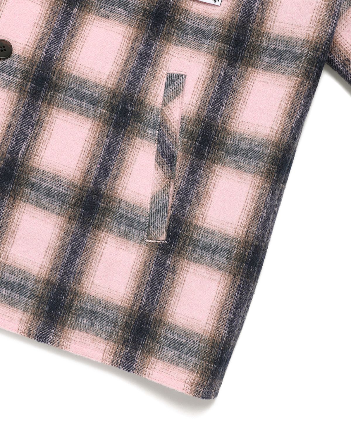 카비시(CAVISH) CHECK SHIRT JACKET PINK(CV2EFUW320A)