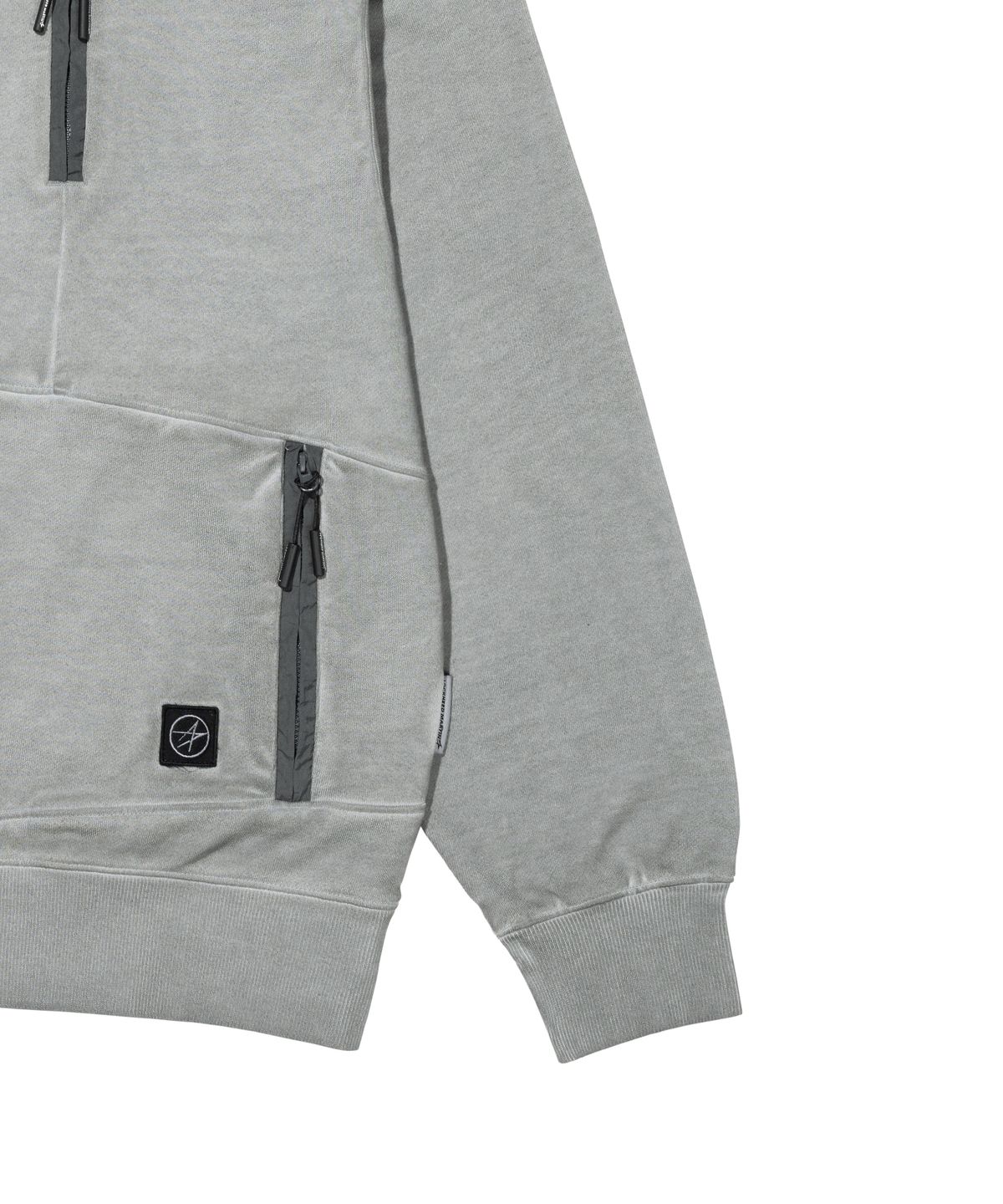 록히드마틴(LOCKHEED MARTIN) LM LUNAR DYED ZIPPER POCKET SWEATSHIRTS (GREY)