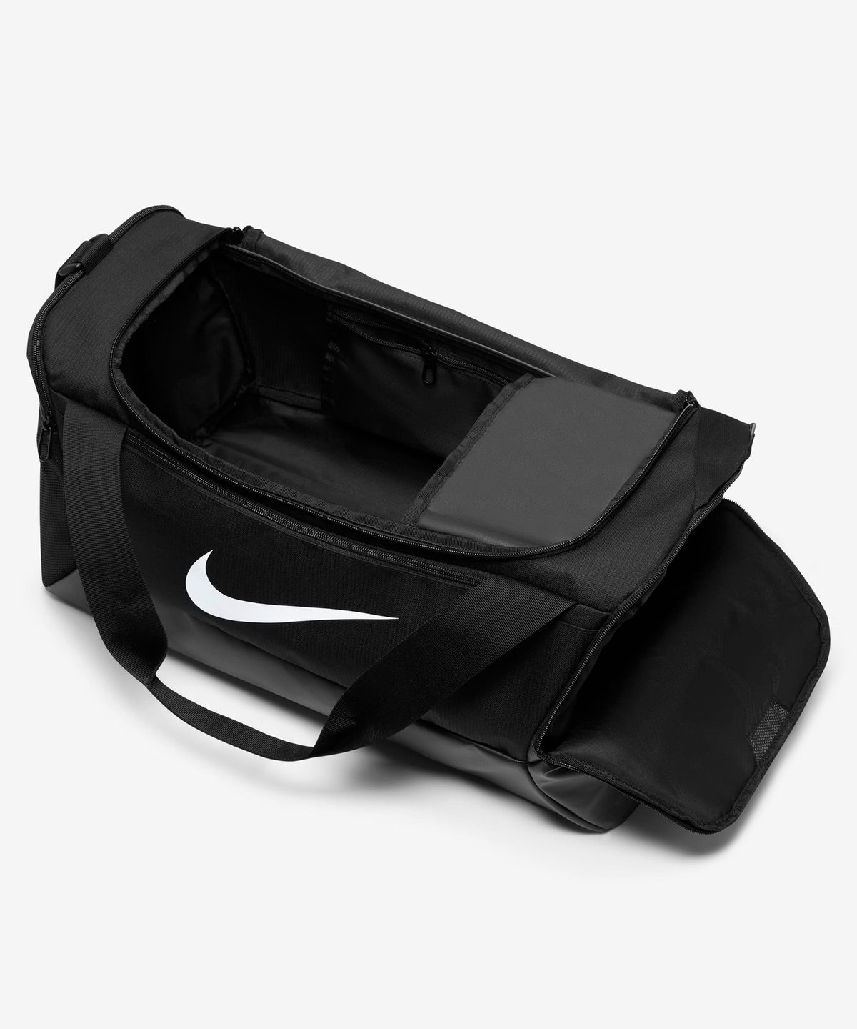 나이키(NIKE) 브라질리아 더플백 9.5(41L) - 블랙:화이트 / DM3976-010
