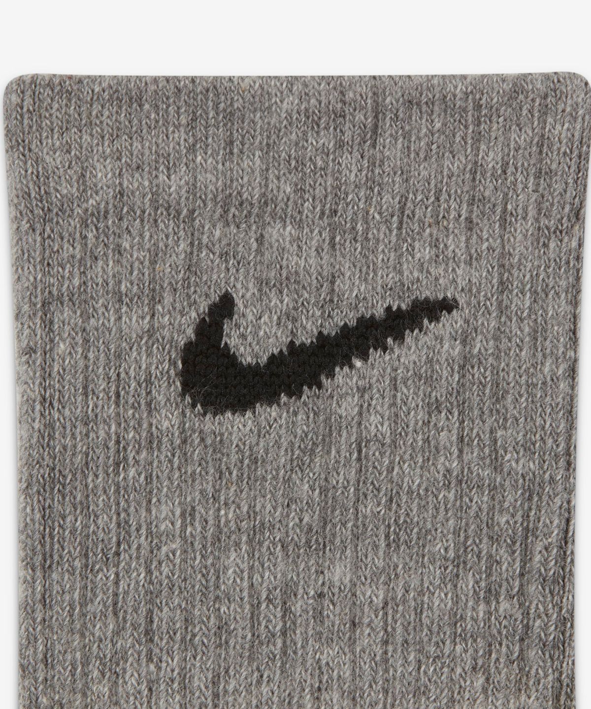 나이키(NIKE) 에브리데이 라이트웨이트 트레이닝 크루 삭스(3켤레) - 화이트:카본 헤더:블랙 / SX7676-964