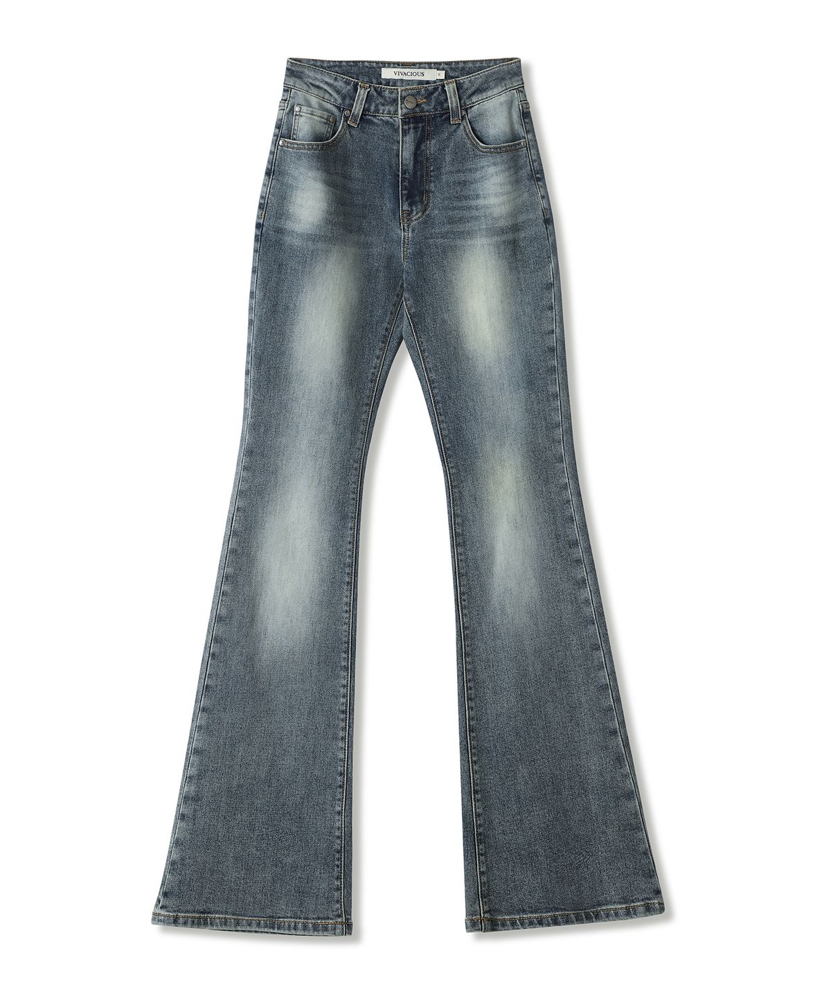 비바셔스(VIVACIOUS) Deau Bootscut Denim Pants INDIGO
