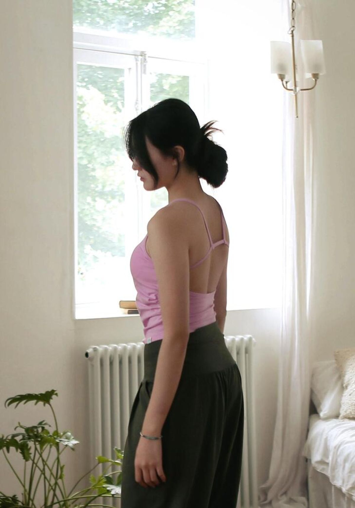 프라나 물라(PRANAMOOLA) 프라나물라 여성 요가복 플로우 브라탑