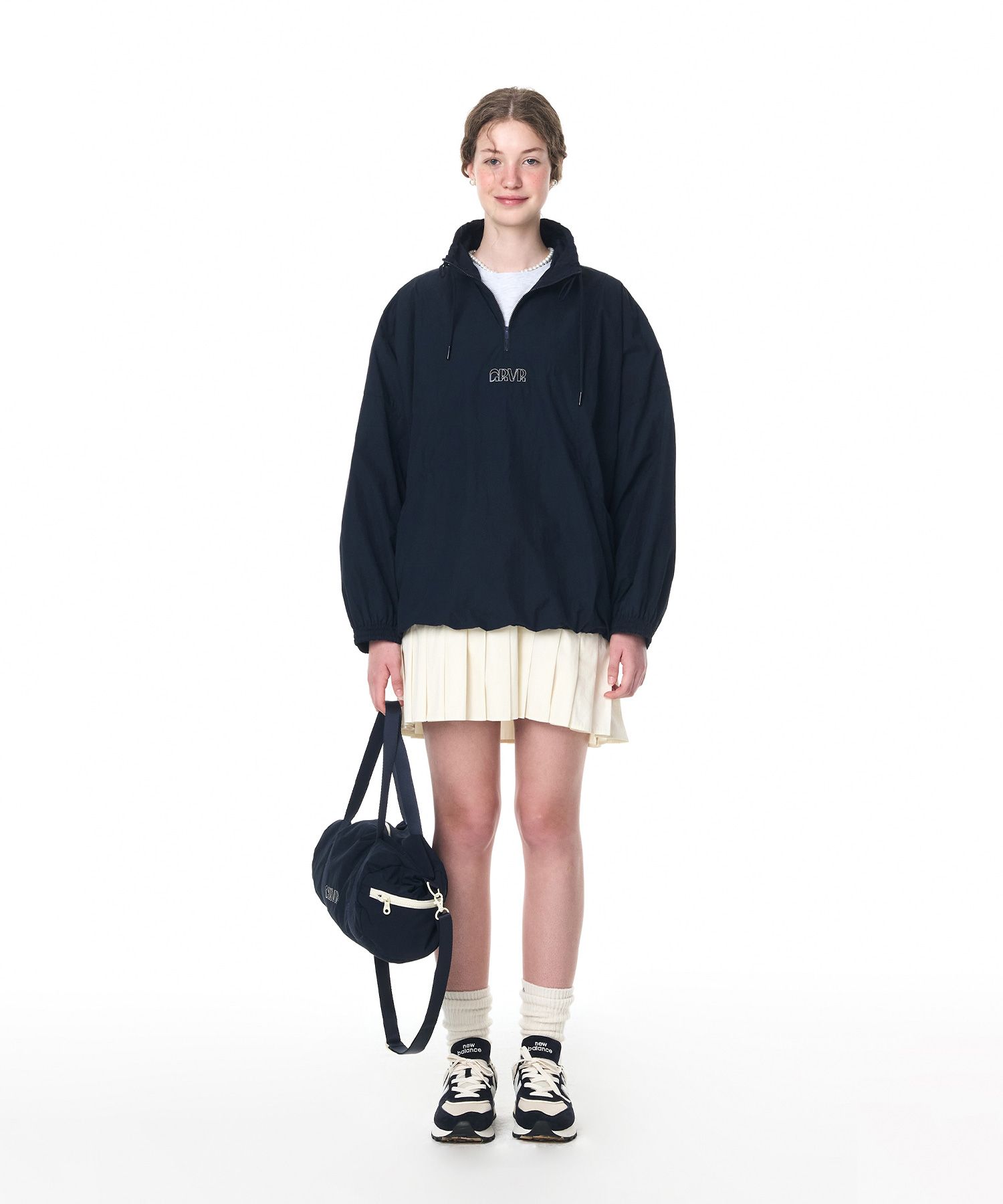 MUSINSA | GROVE GRVR PLEATS ANORAK (2COLOR)