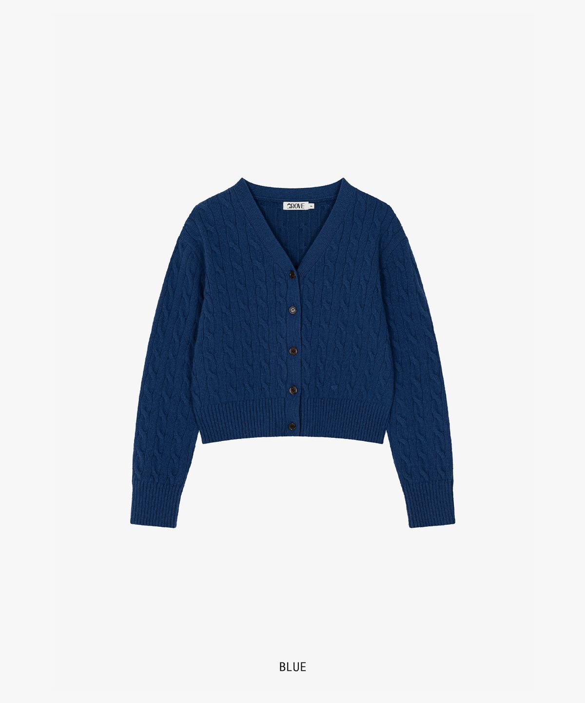 그로브(GROVE) PRESLEY CABLE CARDIGAN (4COLOR)