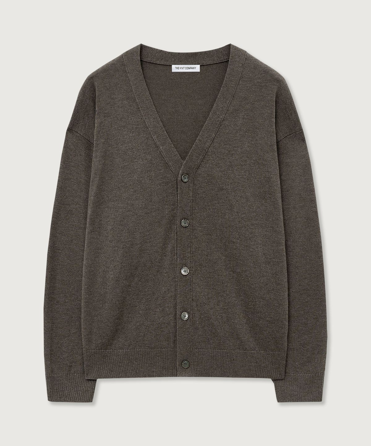 더니트컴퍼니(THEKNITCOMPANY) 울 블렌드 브이넥 가디건 3color