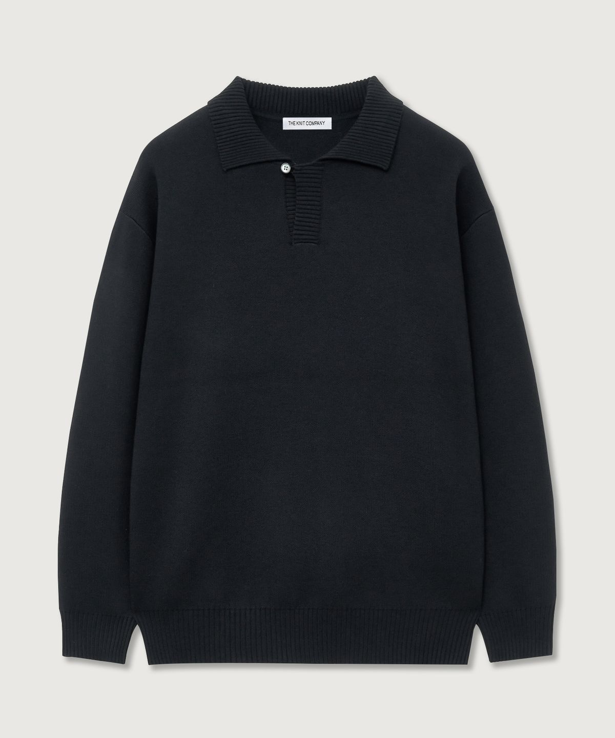 더니트컴퍼니(THEKNITCOMPANY) 울 블렌드 볼드 카라 니트 5color