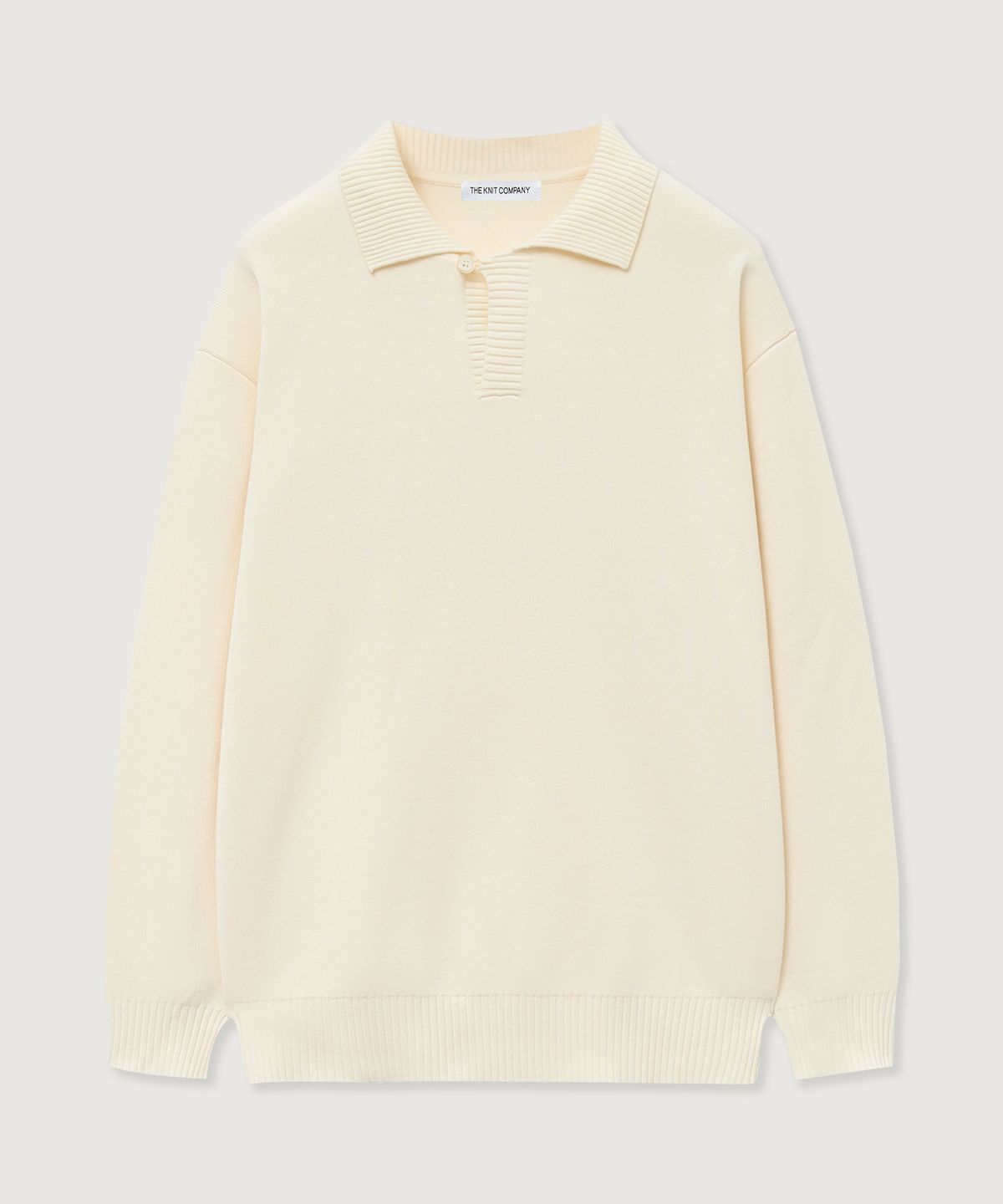 더니트컴퍼니(THEKNITCOMPANY) 울 블렌드 볼드 카라 니트 5color