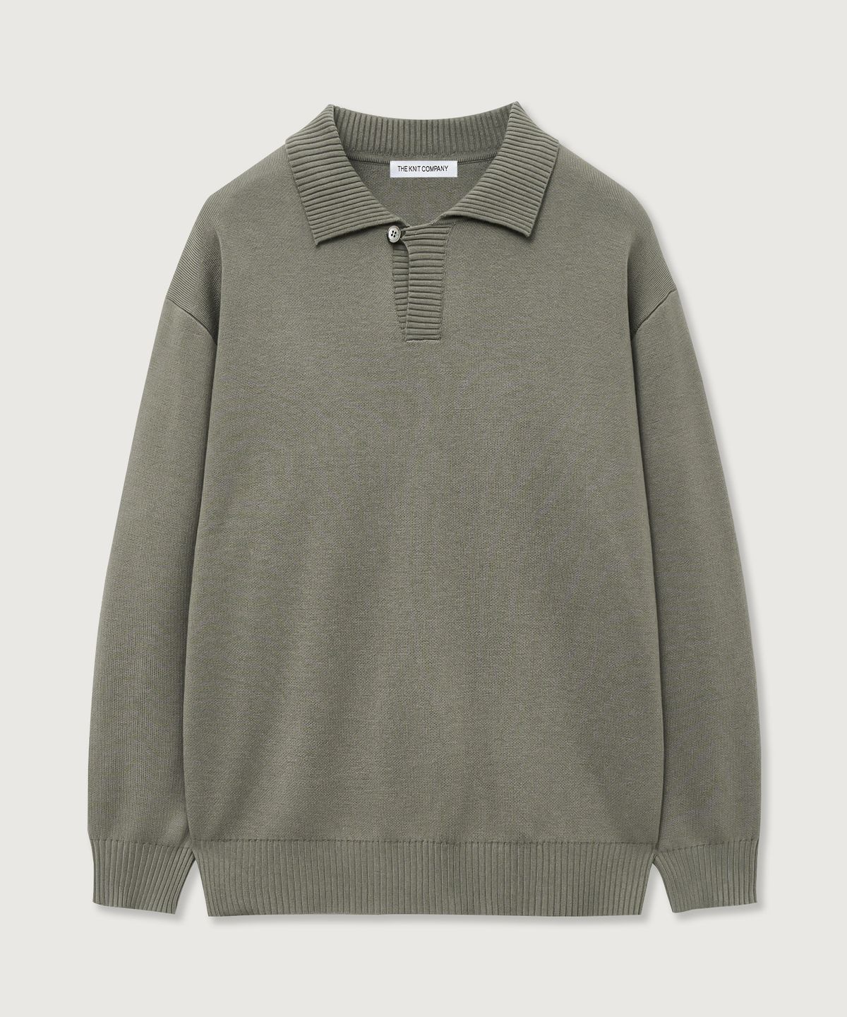 더니트컴퍼니(THEKNITCOMPANY) 울 블렌드 볼드 카라 니트 5color