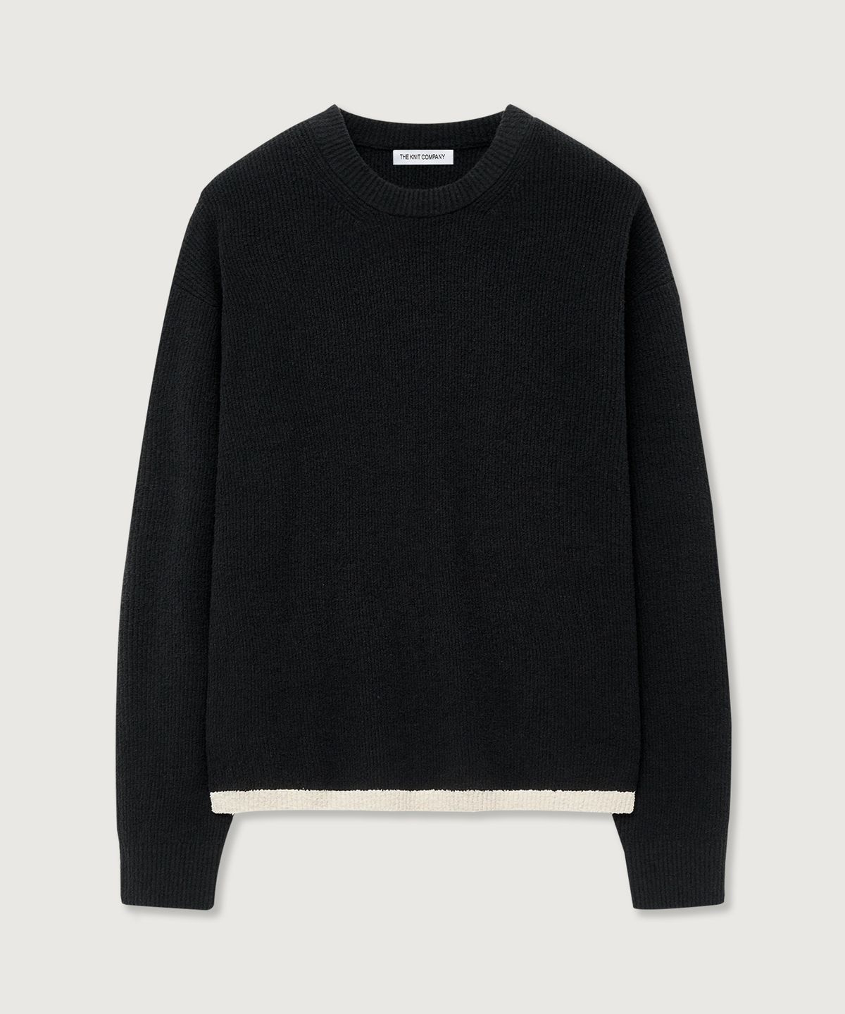 더니트컴퍼니(THEKNITCOMPANY) 텍스처드 크루넥 니트 3color