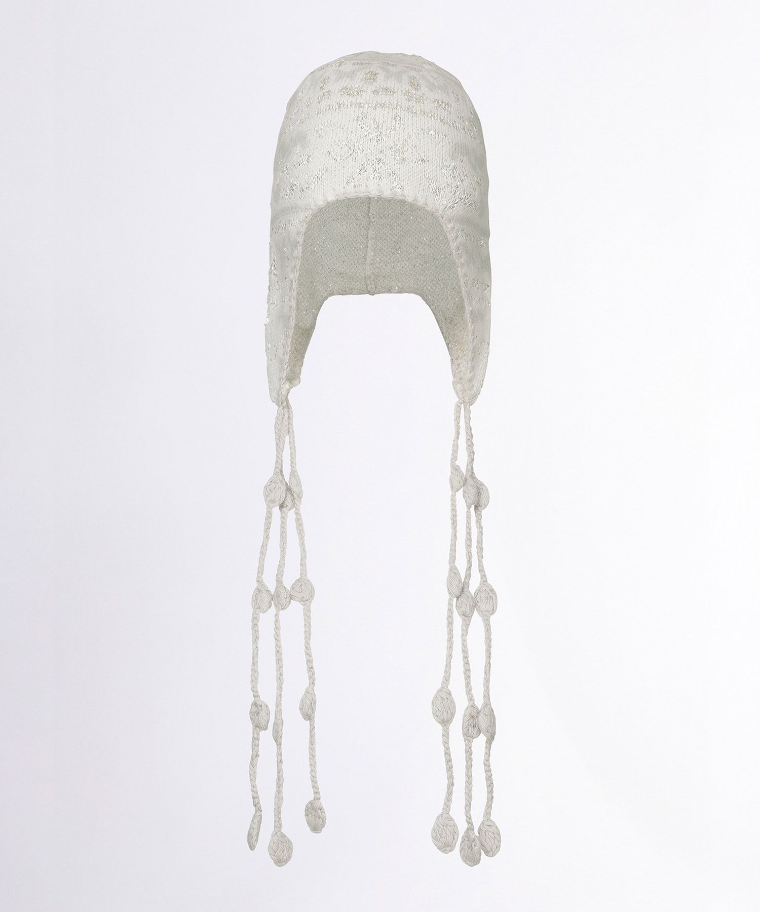 完売 SCULPTOR Sequin Nordic Earflap Beanie MUSINSA | SCULPTOR Sequin Nordic Earflap Beanie White