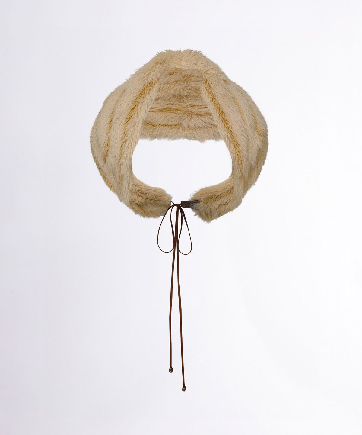 스컬프터(SCULPTOR) Faux Fur Shawl Butter