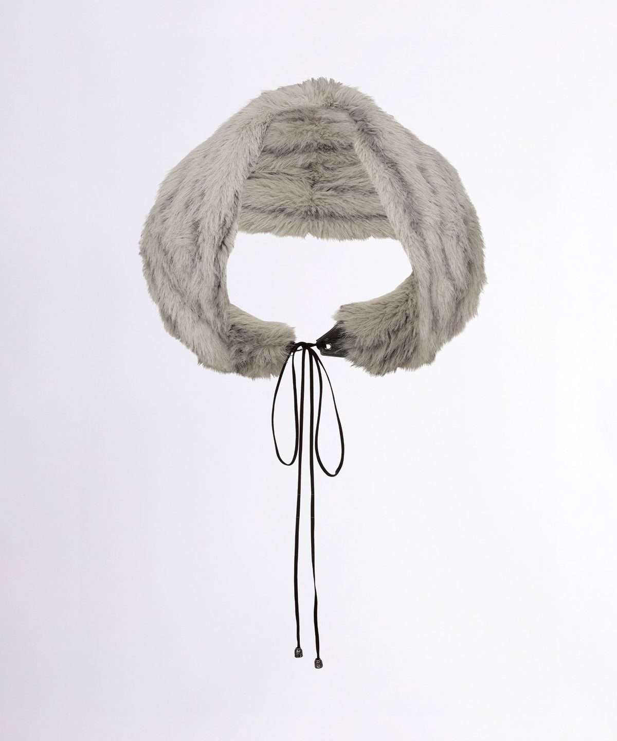 스컬프터(SCULPTOR) Faux Fur Shawl Gray