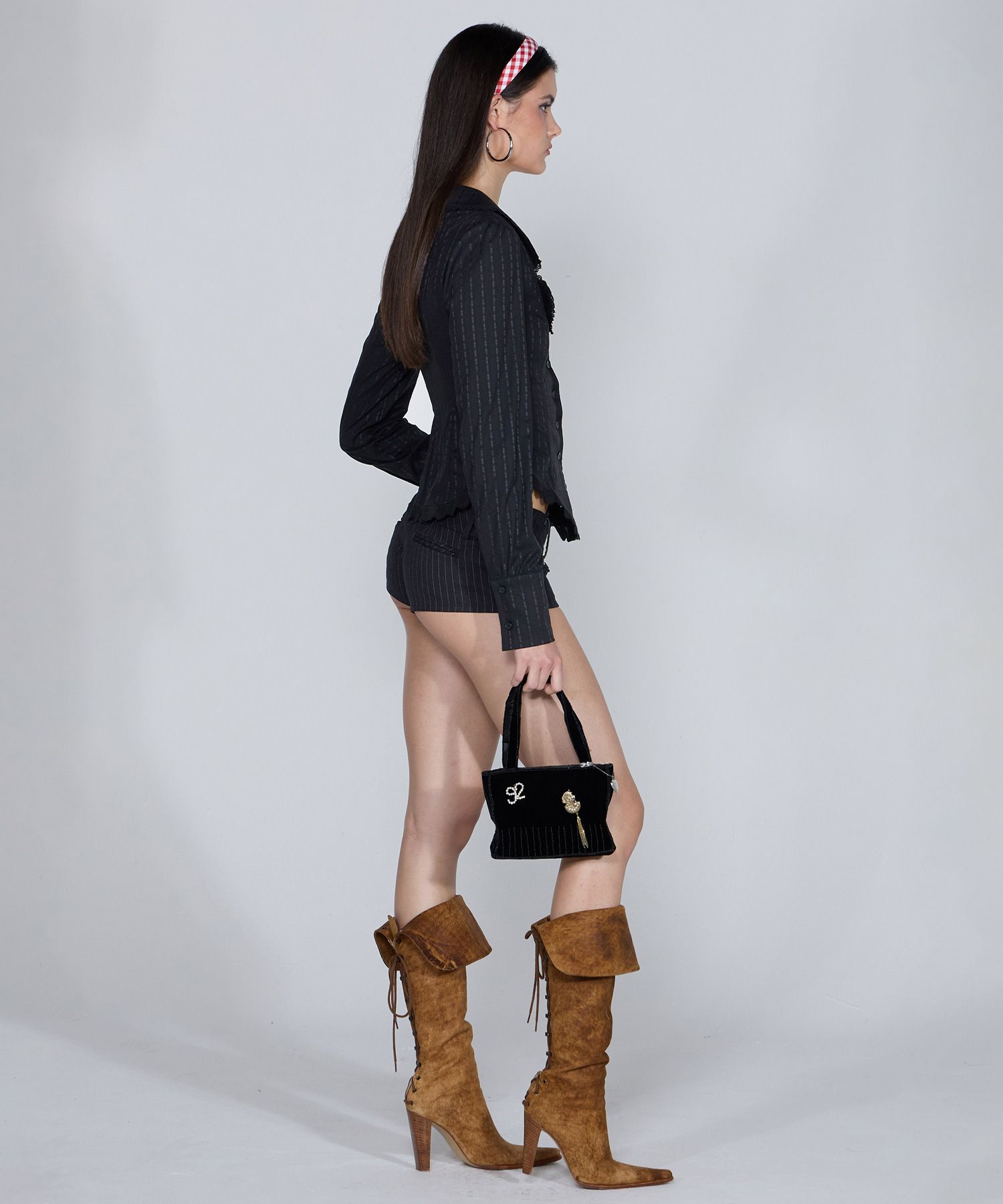 パンツ SCULPTOR Tailored Micro Shorts Tailored Micro Shorts Gray – Sculptor