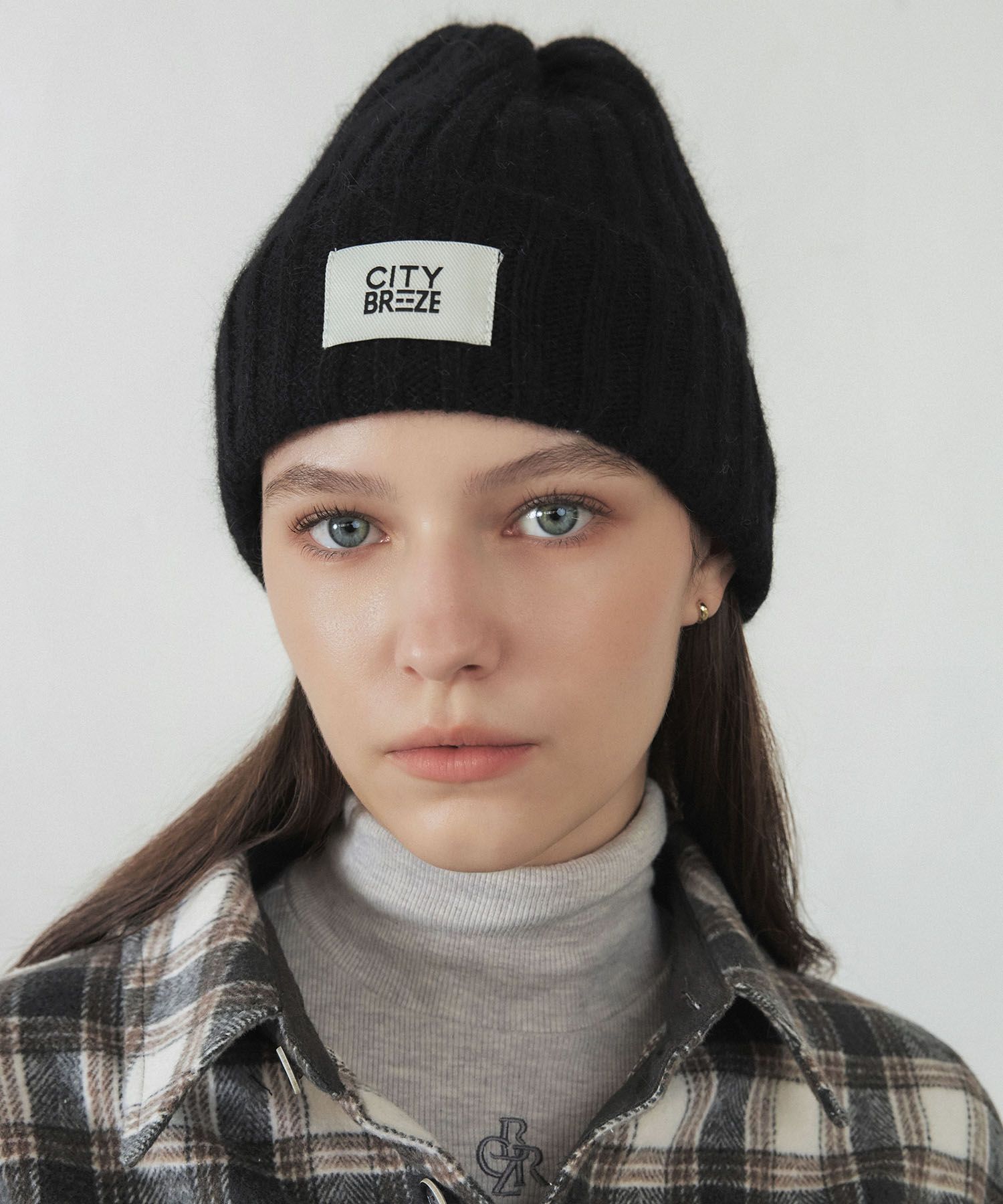 ★citybreeze★ Angora Knit Beanie_BLACK MUSINSA | CITYBREEZE WOMAN Angora Knit Beanie_4COLORS