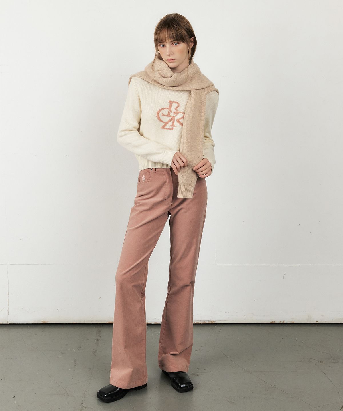 시티브리즈(CITYBREEZE) 코듀로이 컴포트 부츠컷 팬츠_PINK
