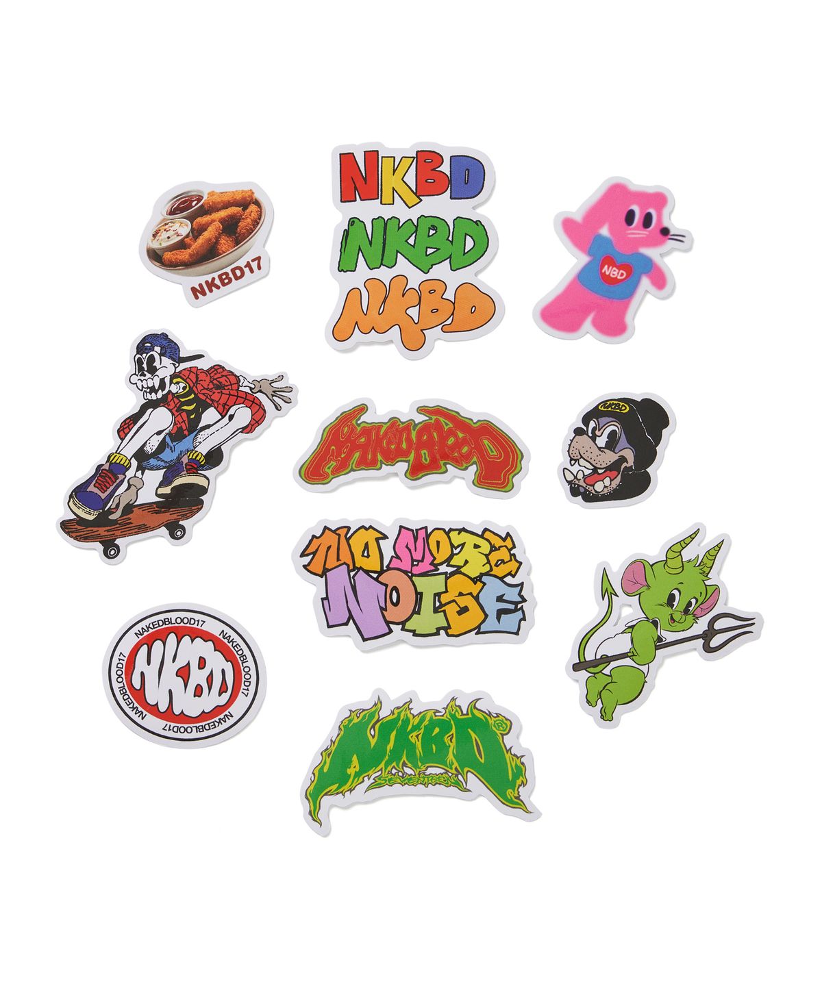 네이키드블러드(NAKEDBLOOD) NKBD ARTWORK SEASON STICKER PACK
