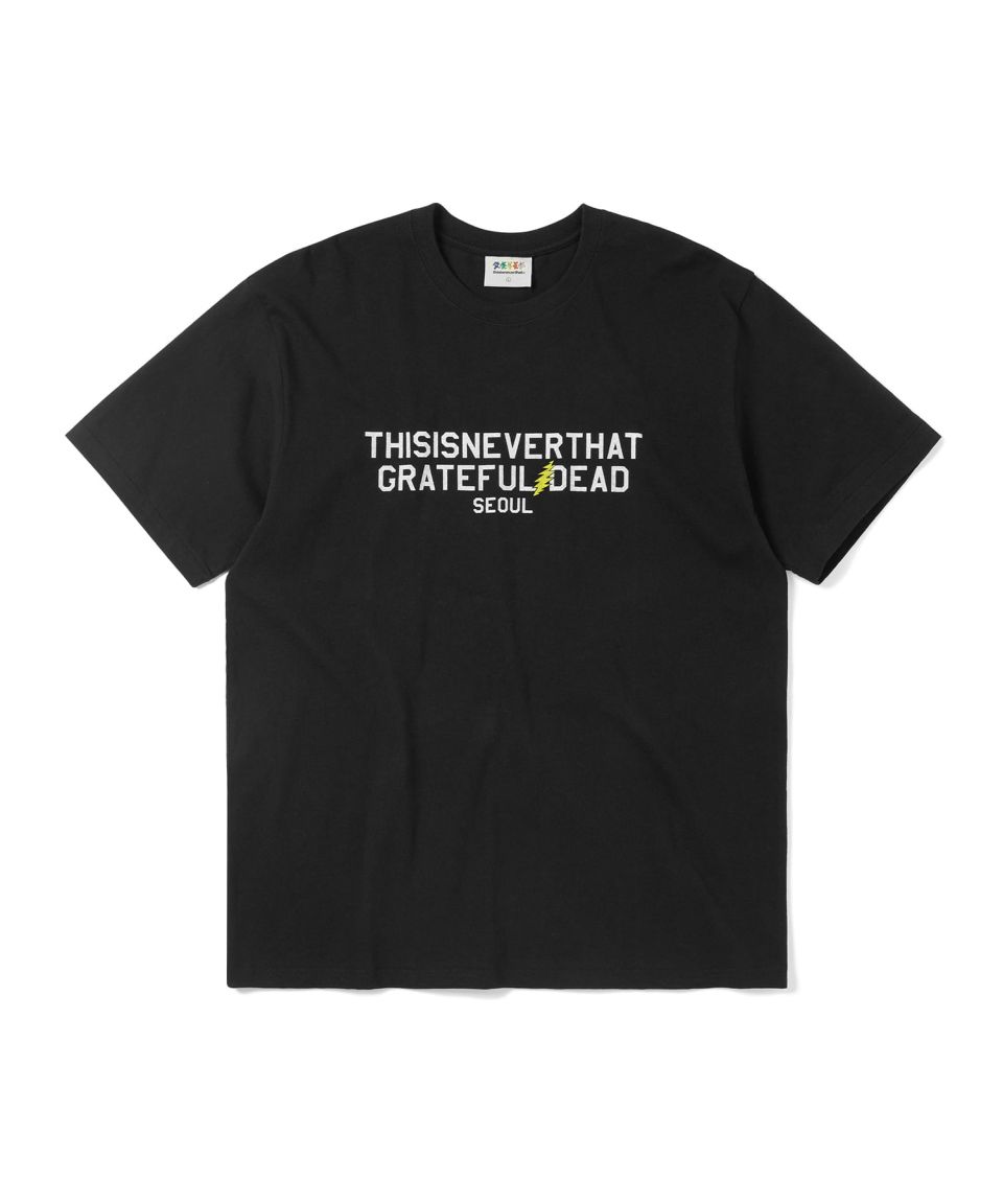 MUSINSA | thisisneverthat GD Seoul Tee Black