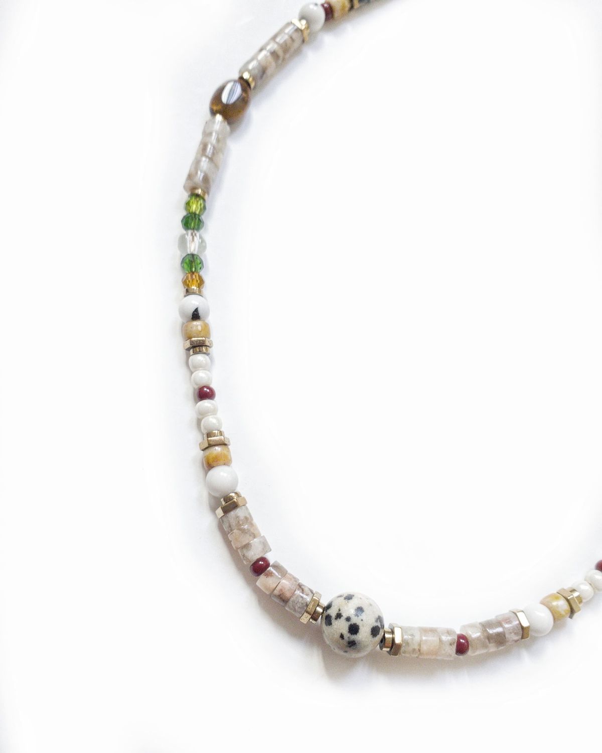 바이브(BYBE) GEMSTONE MIX NECKLACE